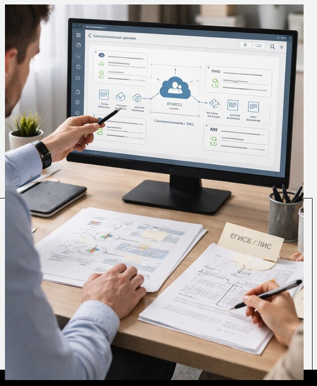 Интеграция с ЕГИСЗ и ЛИС в Арзамасе от 162915 р., АвикейРзм