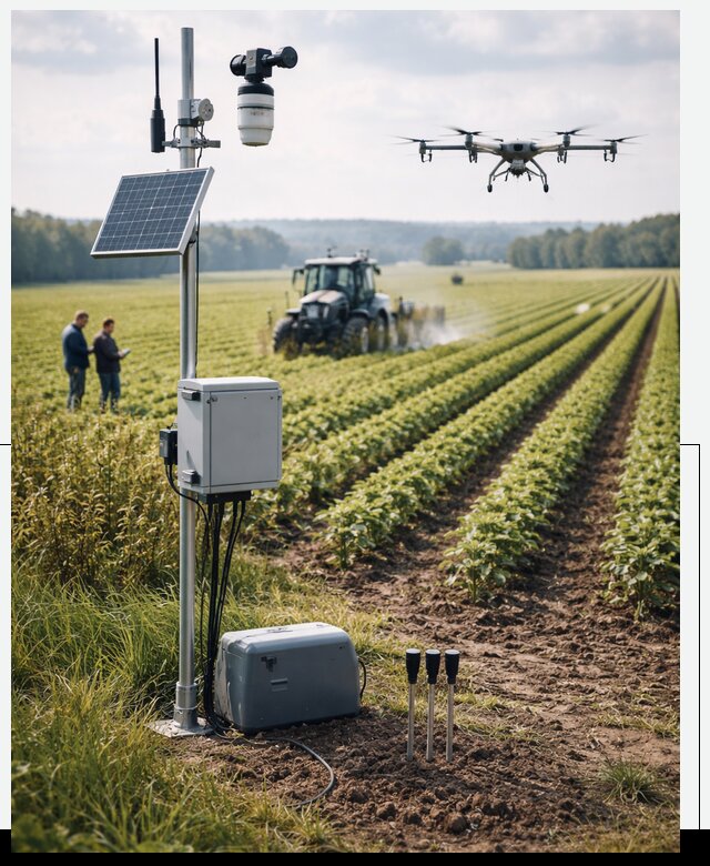 Разработка IoT мониторинга полей в Арзамасе от 9232 р. | АвикейРзм